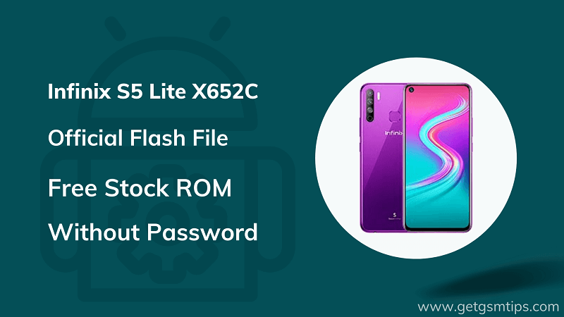 Infinix S5 Lite X652C Flash File