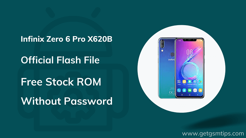 Infinix Zero 6 Pro X620B Firmware
