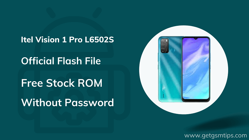 Itel Vision 1 Pro L6502S Flash File
