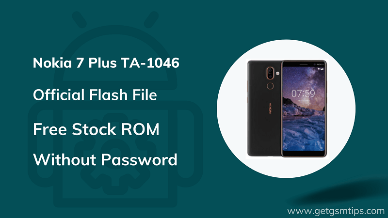 Nokia 7 Plus TA-1046 Firmware