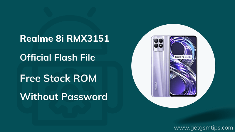 Realme 8i RMX3151 Firmware