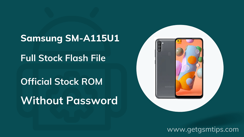 Samsung SM-A115U1 Firmware
