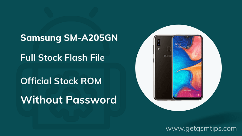 Samsung SM-A205GN Firmware