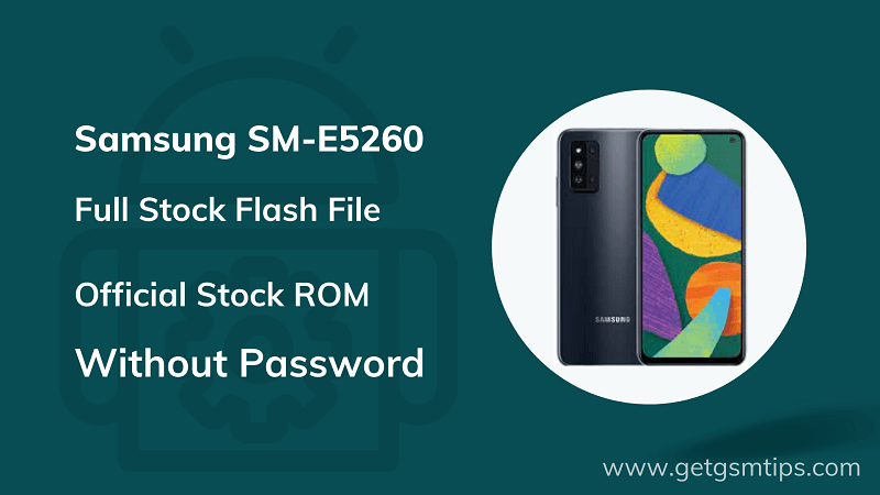 Samsung SM-E5260 Firmware