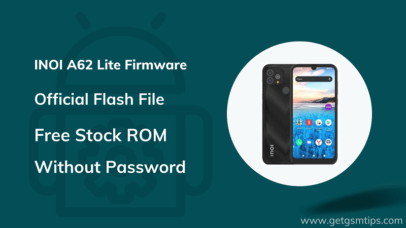 INOI A62 Lite Firmware