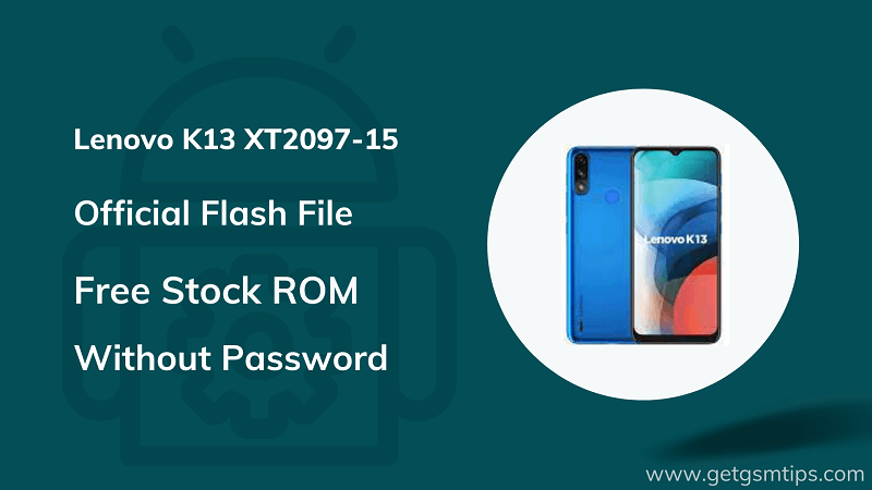Lenovo K13 XT2097-15 Firmware