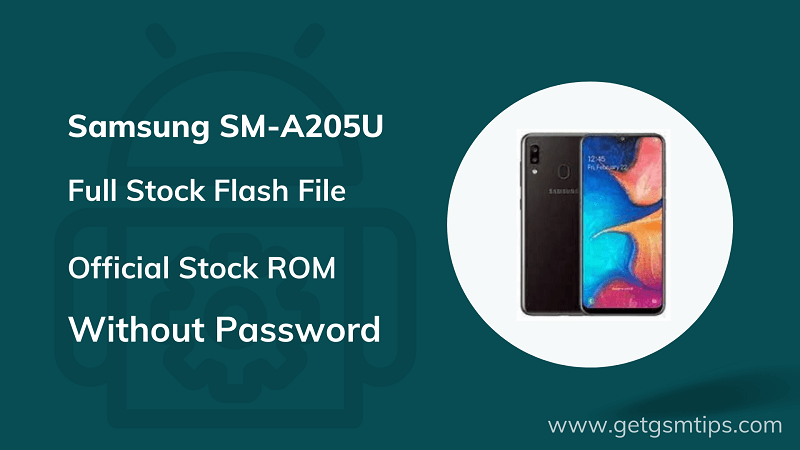 Samsung SM-A205U Firmware