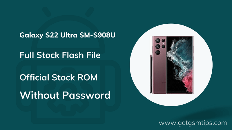 Samsung SM-S908U Firmware