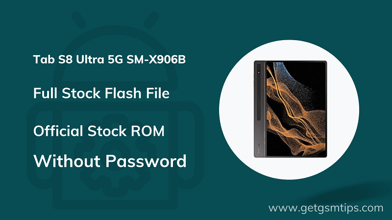 Samsung SM-X906B Firmware