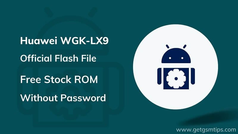 Huawei Nova Y60 WGK-LX9 Firmware