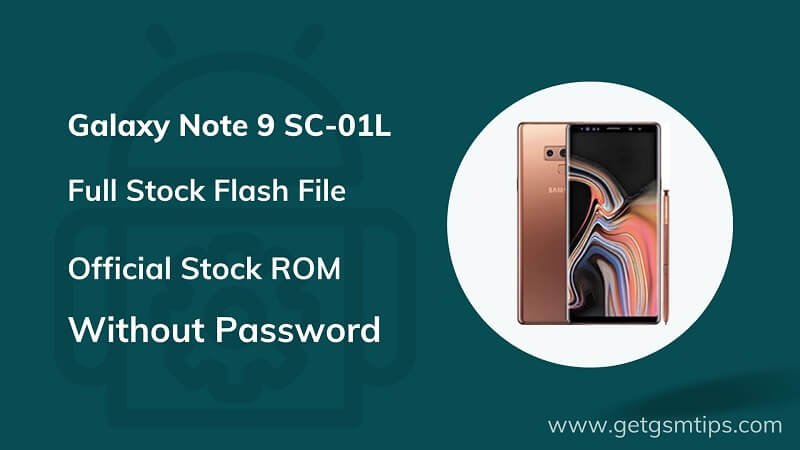 Samsung SC-01L Firmware