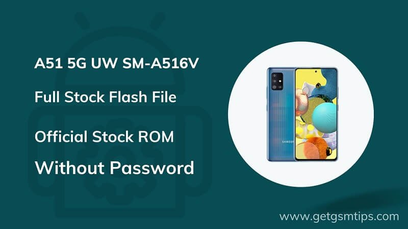 Samsung SM-A516V Firmware