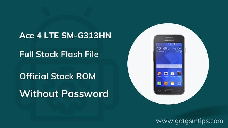 Samsung SM-G313HN Firmware