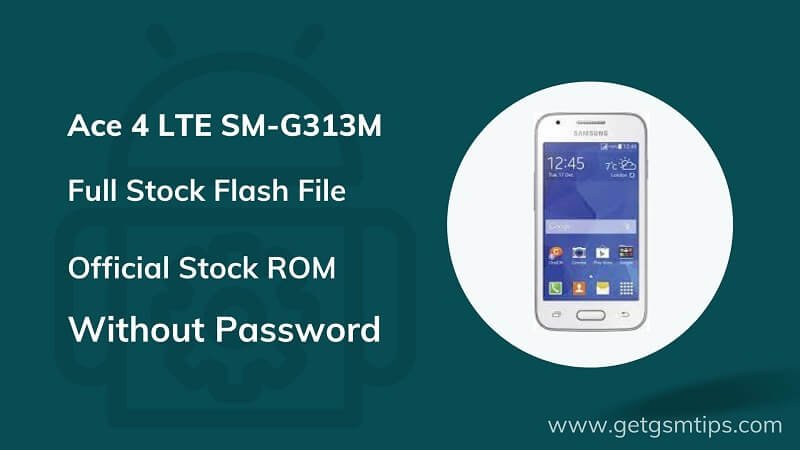 Samsung SM-G313M Firmware