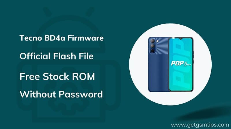 Tecno BD4a Firmware