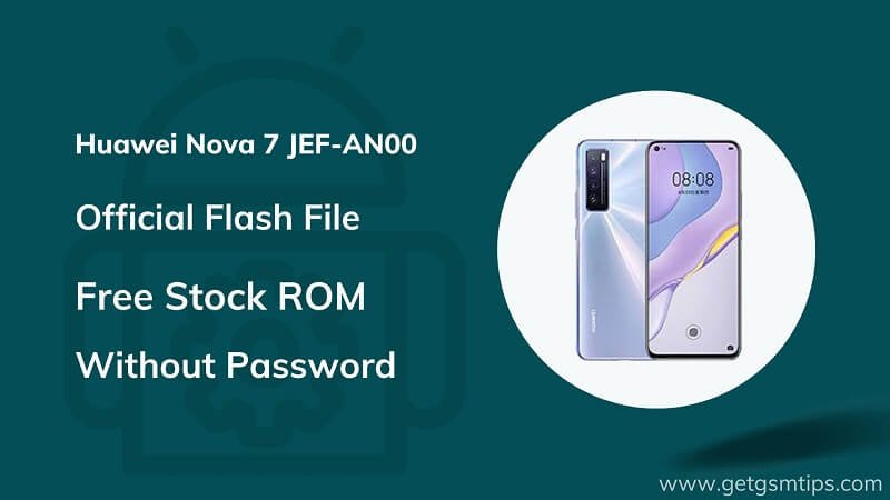 Huawei JEF-AN00 Firmware