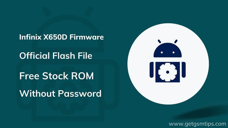 Infinix X650D Firmware