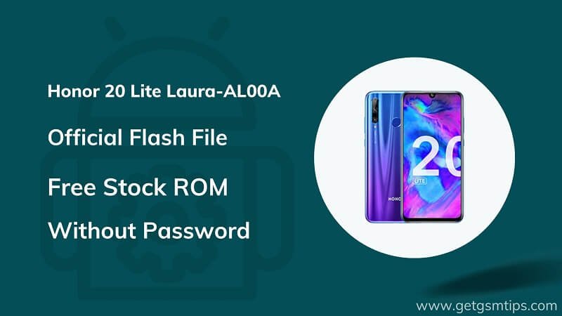 Honor 20 Lite Laura-AL00A Firmware