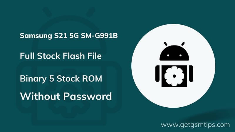 SM-G991B Binary 5 Full Firmware