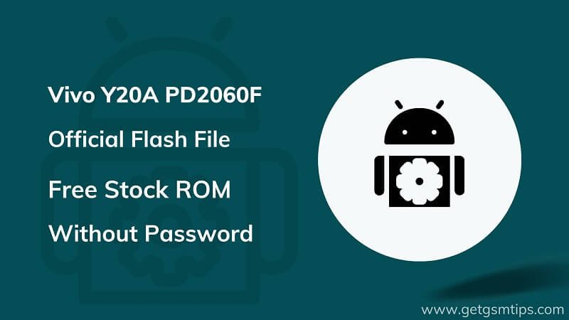Vivo Y20A PD2060F Firmware