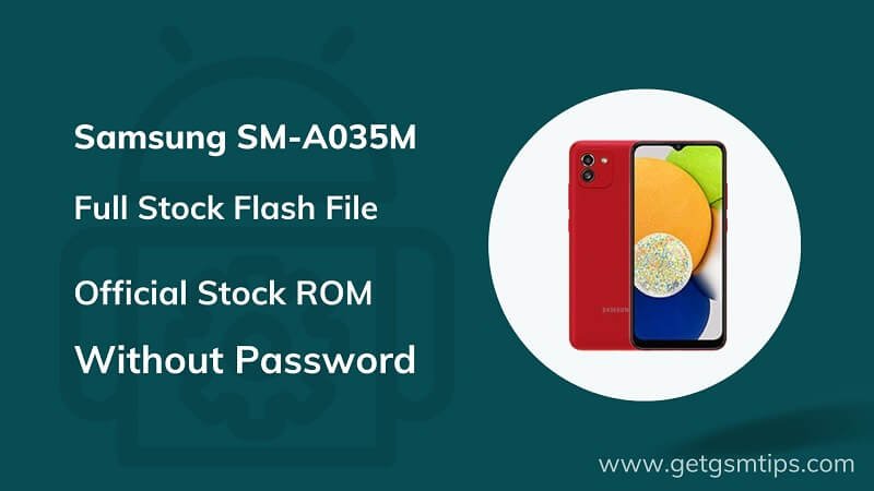 Samsung SM-A035M Firmware