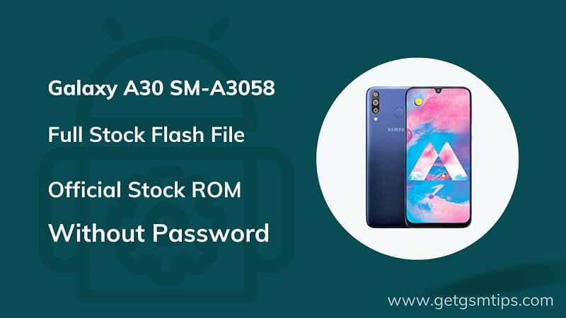 Samsung SM-A3058 Flash File