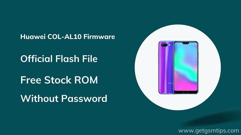 Huawei COL-AL10 Firmware