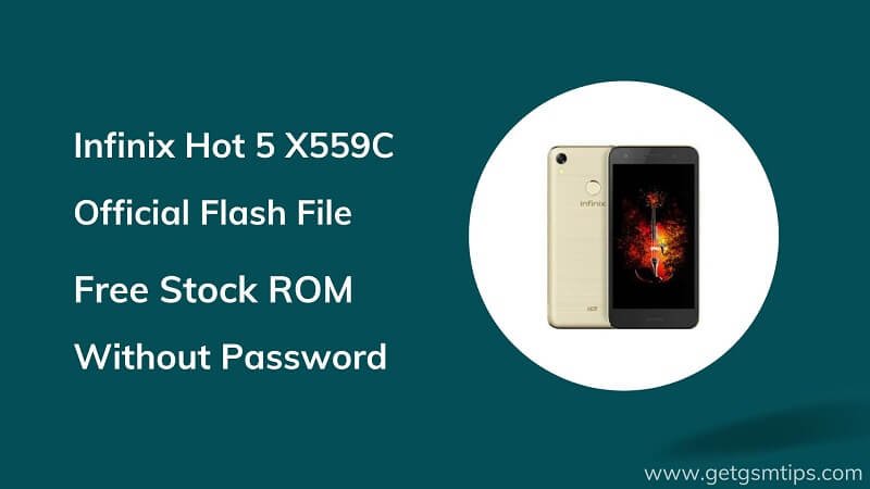 Infinix Hot 5 X559C Firmware