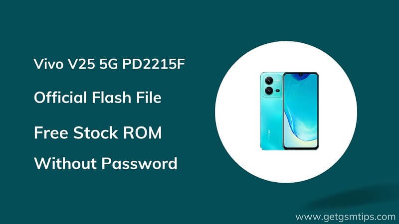 Vivo V25 5G PD2215F Firmware