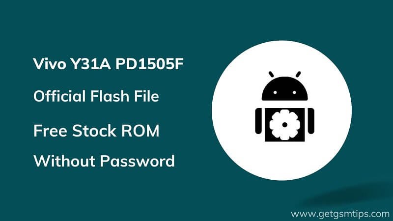 Vivo Y31A PD1505F Firmware