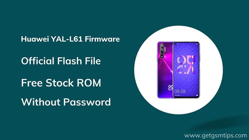 Huawei YAL-L61 Firmware