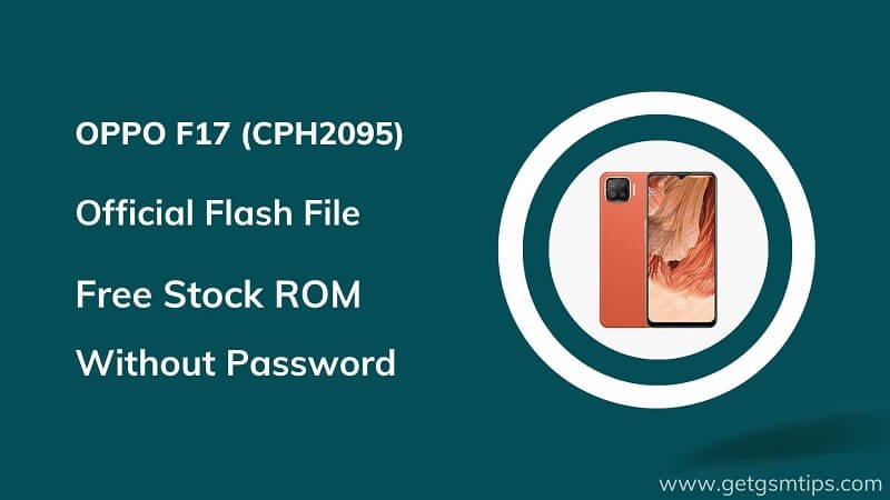 OPPO F17 (CPH2095) Firmware