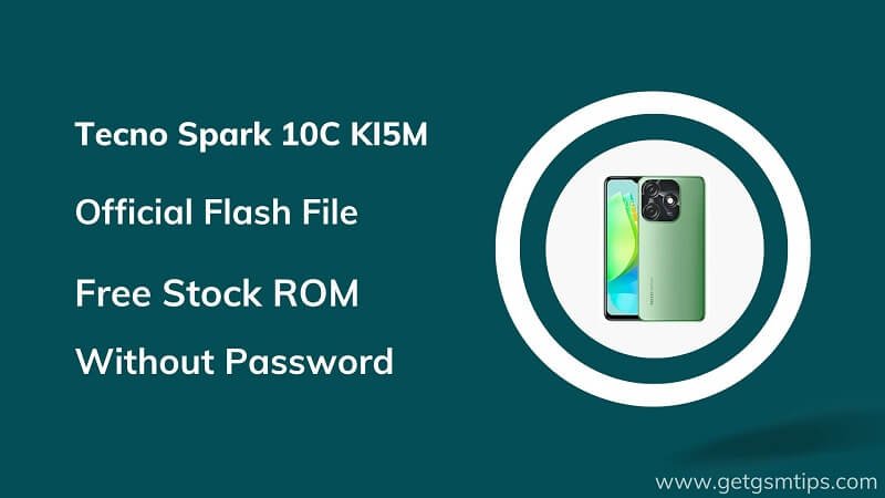 Tecno Spark 10C KI5M Firmware