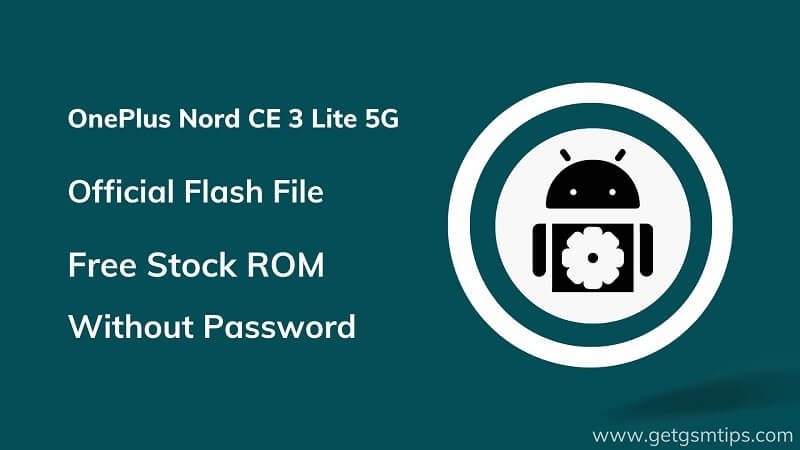 OnePlus Nord CE 3 Lite 5G CPH2467 Firmware