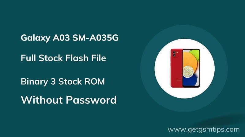 SM-A035G Binary 3 Firmware