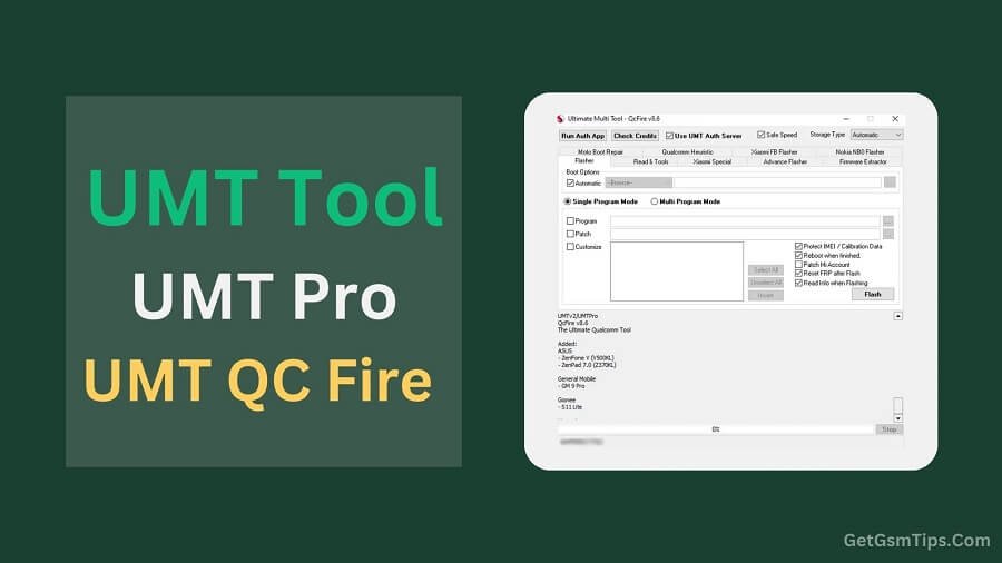 UMT Pro QC Fire v8.7